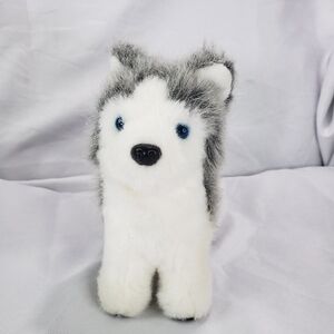 American Girl Doll Pepper Siberian Husky Dog Pet Figure 7 Inch Stiff